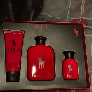 Polo red gift set